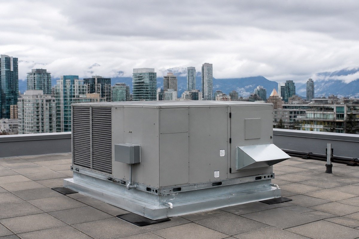 Rooftop unit replacement — office building — completed